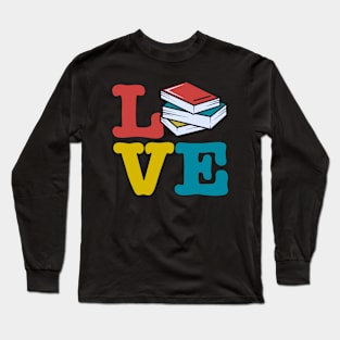 Love Books Long Sleeve T-Shirt